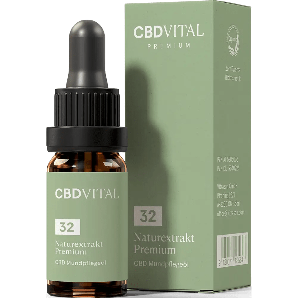 CBD Naturextrakt PREMIUM Öl 32%