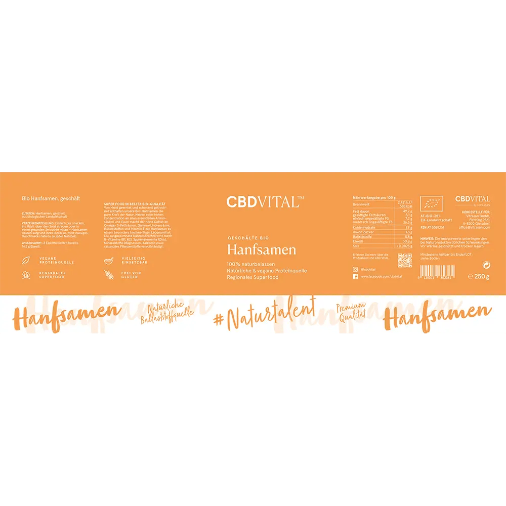 Bio Hanfsamen Super Food
